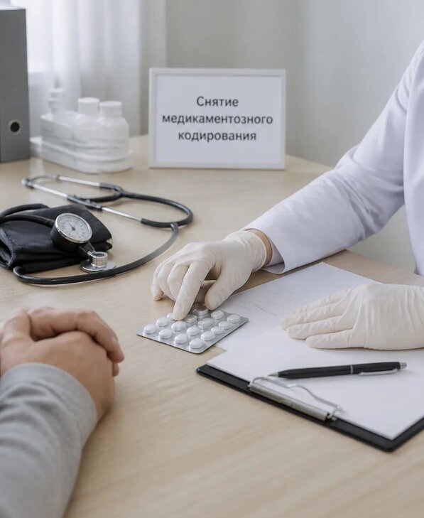 Снятие медикаментозного кодирования в Серпухове от 5081 р. | Медзона
